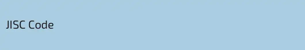 JISC Code